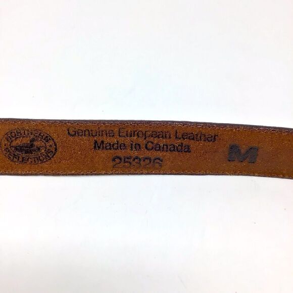 Vintage North Reflections European Leather Belt - Picture 8 of 8